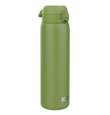 Пляшка для води ION8 OneTouch Stainless Steel 1200 мл Khaki Green (I8SS1000KGRE)