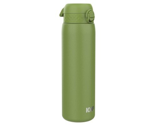 Пляшка для води ION8 OneTouch Stainless Steel 1200 мл Khaki Green (I8SS1000KGRE)