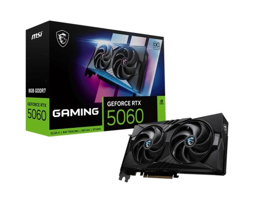 Відеокарта MSI GeForce RTX5060 8Gb GAMING OC (RTX 5060 8G GAMING OC)