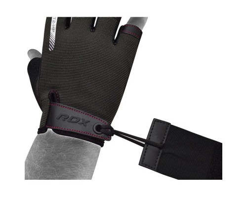 Рукавички для фітнесу RDX T2 Half Pink S (WGA-T2HP-S)