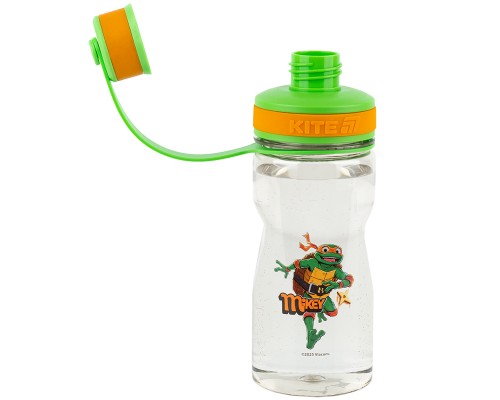 Поїльник-непроливайка Kite Ninja Turtles 500 мл, сіра (NT25-397)