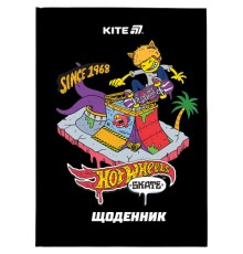 Щоденник шкільний Kite Hot Wheels, тверда обкладинка (HW25-262-2)
