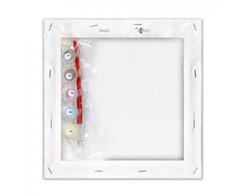 Картина по номерам Santi Майнкрафт Кролик та котик 25х25с (955470)