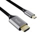 Кабель мультимедійний USB-C to HDMI 2.0m black Trust (25630_TRUST)