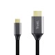 Кабель мультимедійний USB-C to HDMI 2.0m black Trust (25630_TRUST)