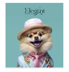 Зошит Школярик Elegant portrets 48 аркушів клітинка (048-3309K)