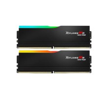 Модуль пам'яті для комп'ютера DDR5 64GB (2x32GB) 6000 MHz Ripjaws M5 Neo RGB Matte Black G.Skill (F5-6000J3636F32GX2-RM5NRK)