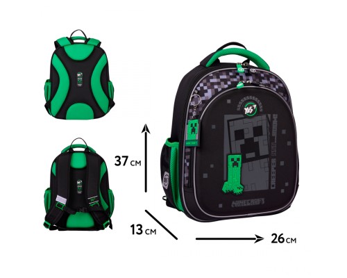Рюкзак шкільний Yes Minecraft World S-109 напівкаркасний (559882)