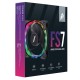 Кулер до корпусу 1stPlayer FS7 Black (FS7-BK-1IN1)
