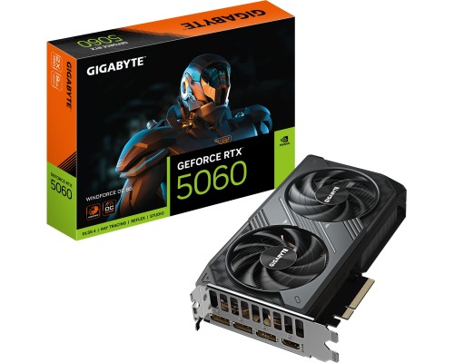 Відеокарта GIGABYTE GeForce RTX5060 8Gb WINDFORCE OC (GV-N5060WF2OC-8GD)