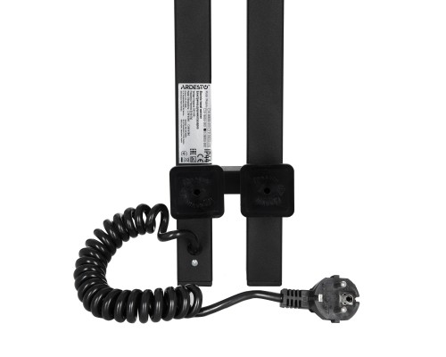 Сушарка для рушників Ardesto Elina Smart, 90х1200мм, чорний (12-268053-0912)