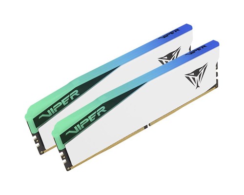 Модуль пам'яті для комп'ютера DDR5 32GB (2x16GB) 6000 MHz Viper Elite 5 RGB Patriot (PVER532G60C30KW)