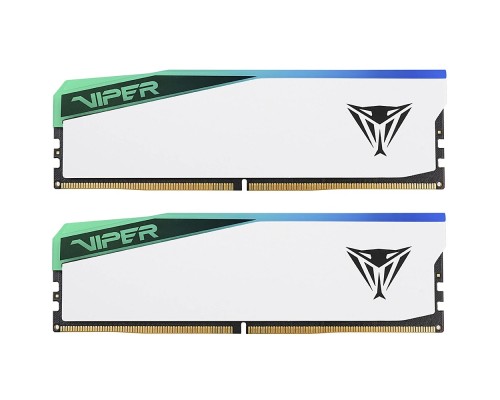 Модуль пам'яті для комп'ютера DDR5 32GB (2x16GB) 6000 MHz Viper Elite 5 RGB Patriot (PVER532G60C30KW)