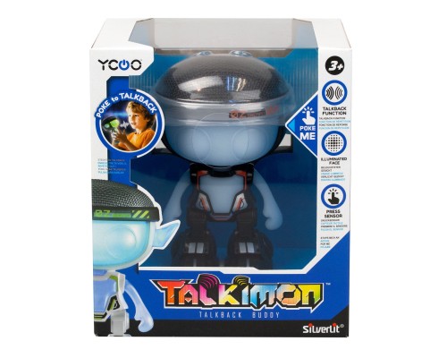 Інтерактивна іграшка Silverlit TALKIMON сірий (88496)