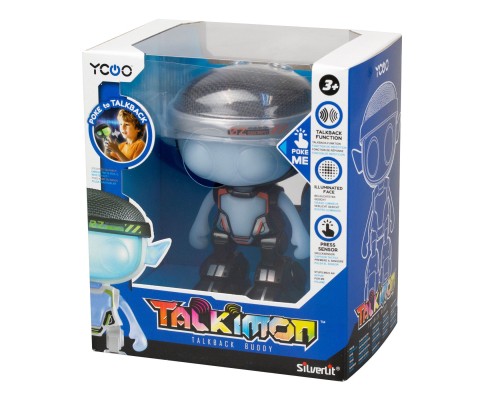 Інтерактивна іграшка Silverlit TALKIMON сірий (88496)