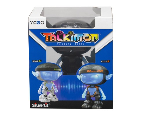 Інтерактивна іграшка Silverlit TALKIMON сірий (88496)