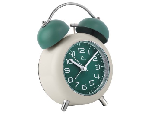 Настільний годинник Lowell будильник, зелений (JA7107V)