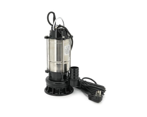 Заглибний насос Voltronic 550W, 220V, до 6 м³/год, підйом до 9 м, 40 мм, INOX, 400х180х180мм, 6,1 кг + перехідник (YT-P-550-9)