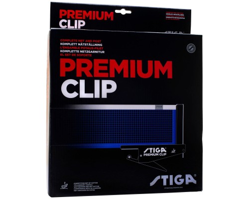 Сітка для настільного теніса Stiga Premium Clip ITTF (639000) (931821)