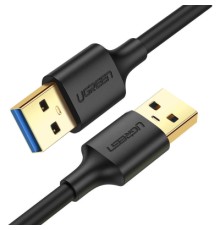 Дата кабель USB 3.0 AM/AM 1.0m US128 black Ugreen (10370)
