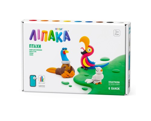 Набір для творчості Lipaka Птахи Папуга ара, фазан, голуб (60025-UA01)