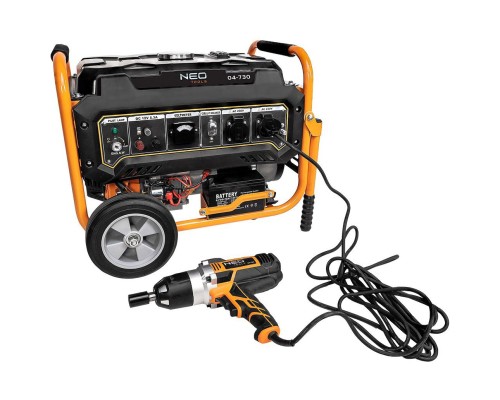 Генератор Neo Tools 230V, kW, електростартер, AVR (04-730P)