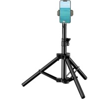 Штатив RTAKO ZJ-ZB01 55CM Matte Finish Carbon Steel Tripod Black (6930539528246)
