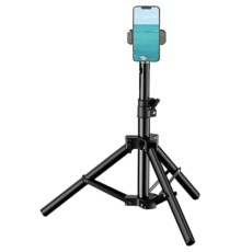 Штатив RTAKO ZJ-ZB01 55CM Matte Finish Carbon Steel Tripod Black (6930539528246)