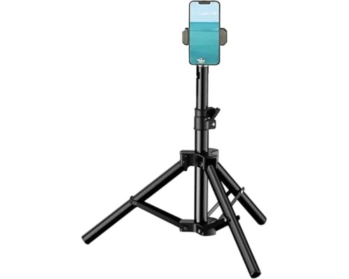 Штатив RTAKO ZJ-ZB01 55CM Matte Finish Carbon Steel Tripod Black (6930539528246)