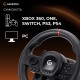 Кермо GamePro RW038PM з педалями та коробкою передач PC/XBOX360/XBOXONE/SWITCH/PS3/PS4 (RW038PM)