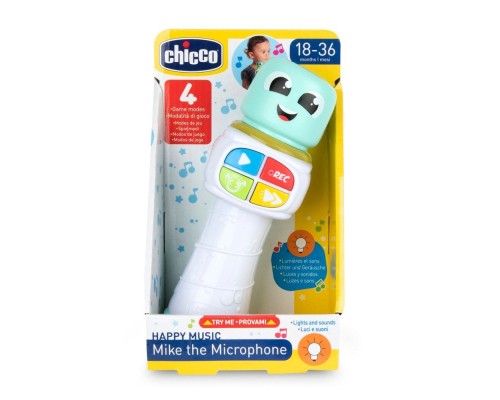 Розвиваюча іграшка Chicco музична Мікрофон Майк (12121.00)
