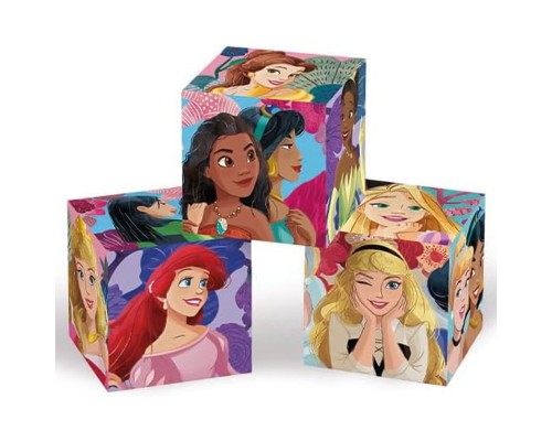 Кубики Clementoni пазл Princess, 6 елементів (40660)