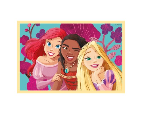 Кубики Clementoni пазл Princess, 6 елементів (40660)