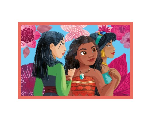 Кубики Clementoni пазл Princess, 6 елементів (40660)