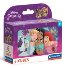 Кубики Clementoni пазл Princess, 6 елементів (40660)
