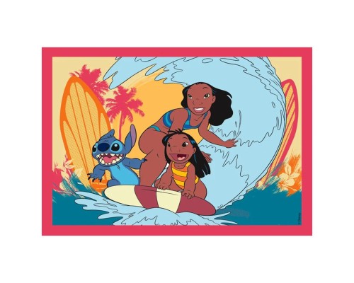 Пазл Clementoni 4 в 1 Stitch, 12,16,20 та 24 елементи (21745)