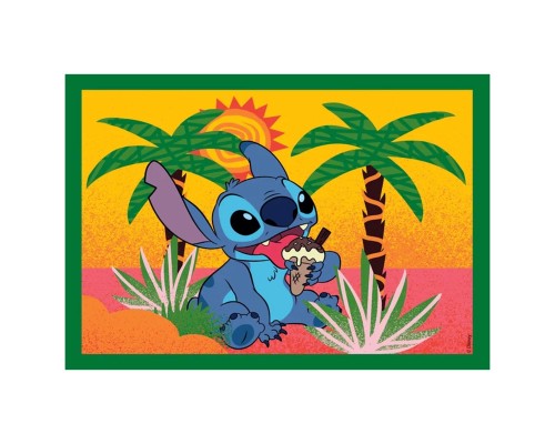 Пазл Clementoni 4 в 1 Stitch, 12,16,20 та 24 елементи (21745)