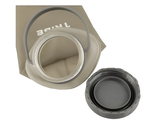 Пляшка для води Tribe Soft Bottle 1 л TPU м'яка grey (T-FE-0023-grey)