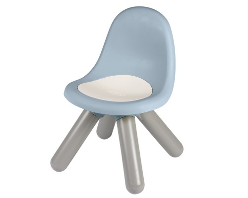 Дитячий стілець Smoby зі спинкою Life блакитно-сірий (7600880121)