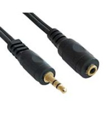 Кабель мультимедійний подовжувач Jack 3.5mm папа/Jack 3.5mm мама Cablexpert (CCA-421S-5M)