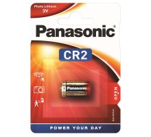 Батарейка Panasonic CR2 Lithium (CR-2L/1BP) 