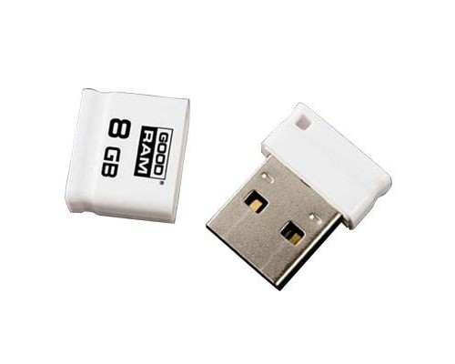 USB флеш накопичувач Goodram 8Gb Piccolo white (PD8GH2GRPIWR10) 