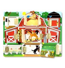 Розвиваюча іграшка Melissa&Doug Доска с окошками Ферма (MD14592)