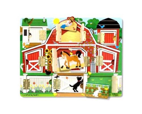 Розвиваюча іграшка Melissa&Doug Доска с окошками Ферма (MD14592) Розвиваюча іграшка Melissa&Doug Доска с окошками Ферма (MD14592)