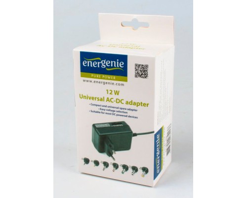 Зарядний пристрій EnerGenie Universal 12W (EG-MC-008)