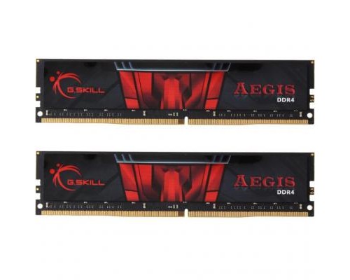 Модуль пам'яті для комп'ютера DDR4 16GB (2x8GB) 2400 MHz Aegis G.Skill (F4-2400C17D-16GIS)