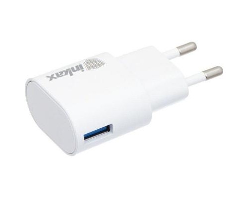 Зарядний пристрій Inkax CD-08 + iPhone4 cable 1USB 1A White (F_72199)