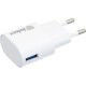 Зарядний пристрій Inkax CD-08 + iPhone4 cable 1USB 1A White (F_72199)