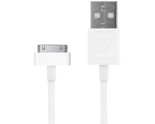 Зарядний пристрій Inkax CD-08 + iPhone4 cable 1USB 1A White (F_72199)