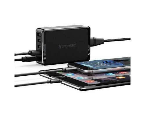 Зарядний пристрій Tronsmart U5PTA Quick Charge 3.0 Rapid Desktop Charger Black (210781)